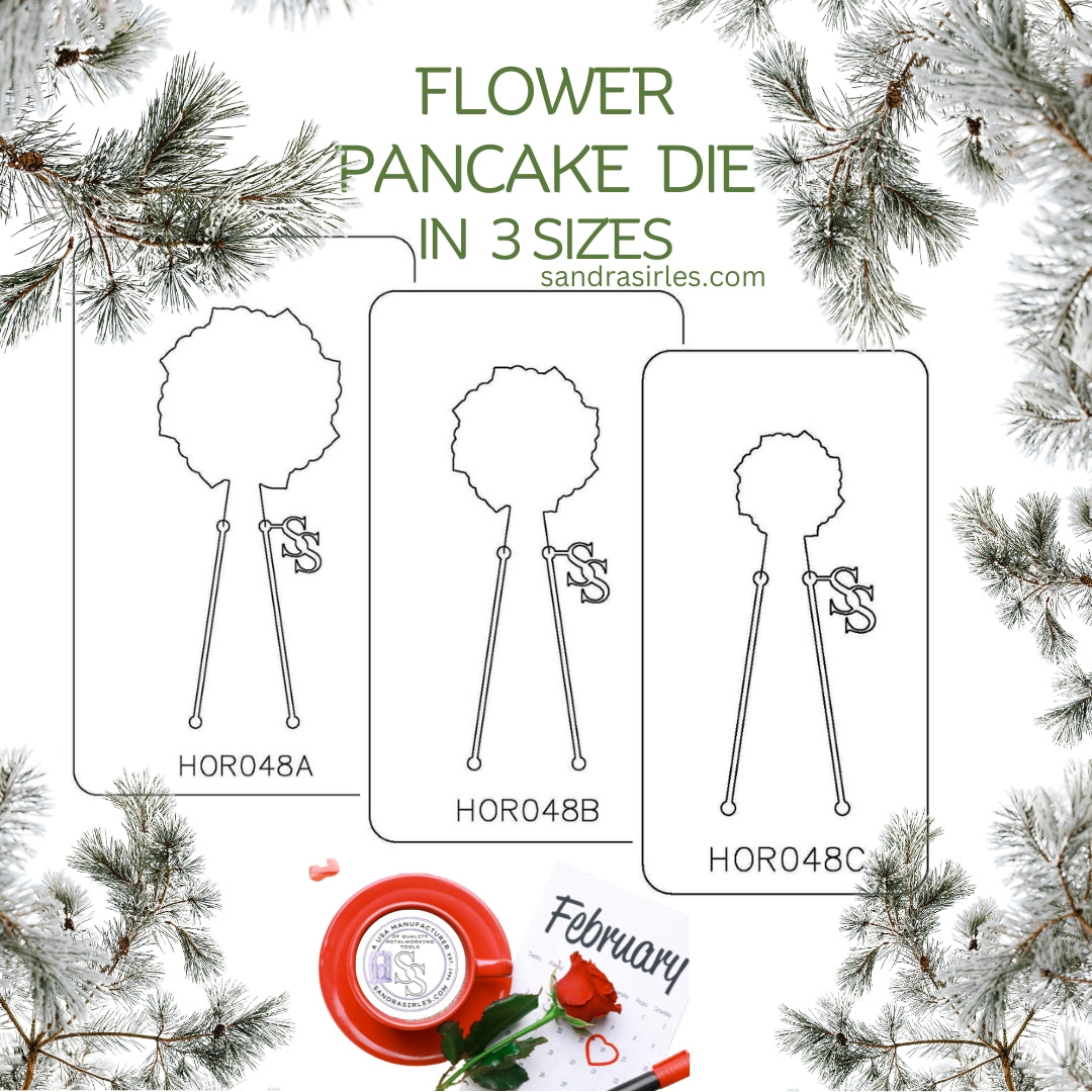 PANCAKE DIE HOR048 FLOWER 11